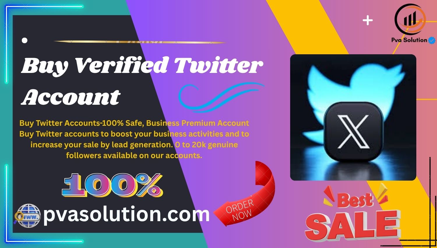 Buy Twitter accounts to boost your business activities and to increase your sale by lead generation. 0 to 20k genuine followers available on our accounts. 